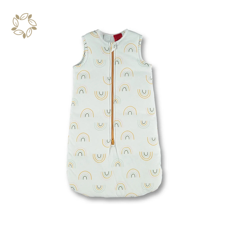 Organic cotton baby sleep bags eco friendly baby sleeping sack sustainable cotton baby sleep bags