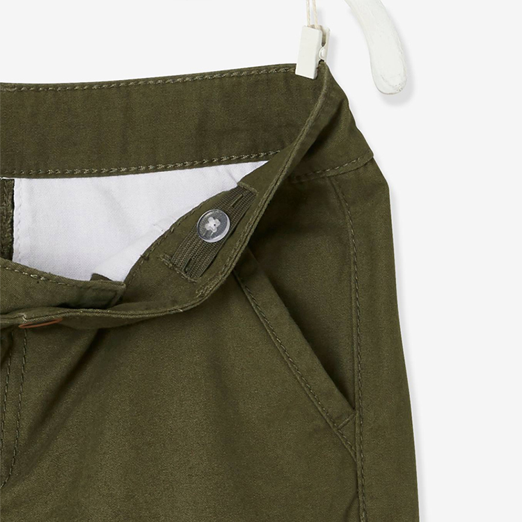 Summer Toddlers Outside Shorts Eco-friendly Boy's cargo Bermuda shorts Organic Cotton kids cargo shorts