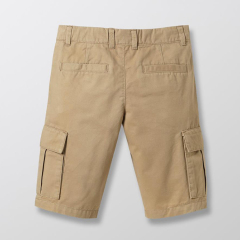 Boy's cargo Bermuda shorts Organic Cotton children cargo shorts Eco-friendly kids cargo shorts short trousers