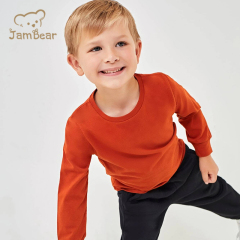 Eco-friendly Organic Baby T Shirt Bamboo Cotton Infant T Shirt Sustainable Plain Tshirts For Boys