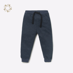 100% Organic cotton baby crewneck and joggers sustainable baby jogger set fleece eco friendly baby sweatsuit