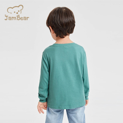 Eco-friendly Organic Baby T Shirt Bamboo Cotton Infant T Shirt Sustainable Plain Tshirts For Boys