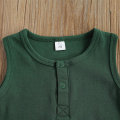 Baby shorts set Organic Cotton t shirt and shorts Summer Outfit setsSleeveless Tank Top T-Shirt and Shorts