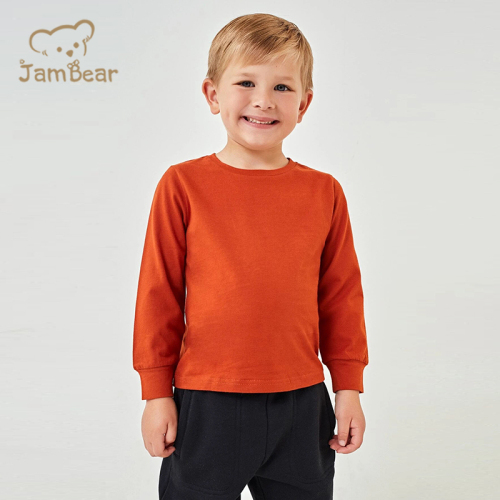 Eco-friendly Organic Baby T Shirt Bamboo Cotton Infant T Shirt Sustainable Plain Tshirts For Boys