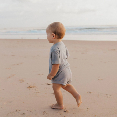 Towel cloth baby shorts set eco-friendly Terry Towel Set toddler terry t shirt and shorts organic cotton towelling