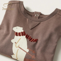 Sustainable Boy T Shirts 100% Cotton Print Organic Baby t Shirt Eco Friendly Toddler Tshirt