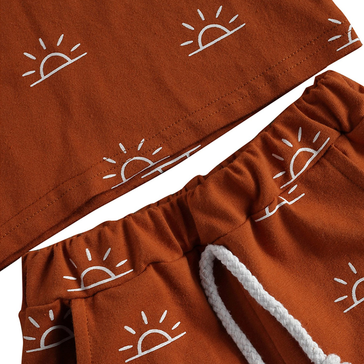 Infant Summer Shorts Set Sleeveless ribbed tank tops set kids shorts set 100% Organic Cotton rib t shirt and shorts