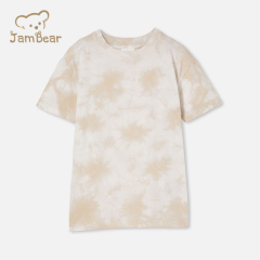 Organic cotton kids tee shirt tie dye tshirt kids sustainable t shirt kids eco friendly