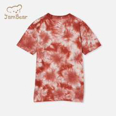 Organic cotton kids tee shirt tie dye tshirt kids sustainable t shirt kids eco friendly