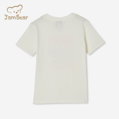 Print kids t shirts organic cotton boys tshirts sustainable children tee eco friendly kids tee