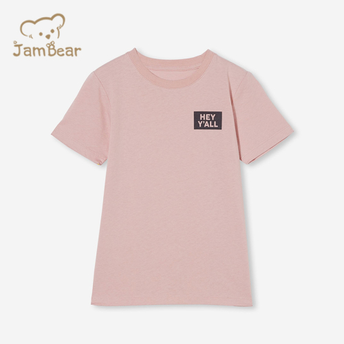 Organic cotton t shirt girls print kids t shirts eco friendly kids tee shirt sustainable children tee