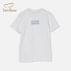 Sustainable boys tshirts print children tshirt organic cotton kids tee shirt eco friendly children tee