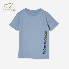 Organic cotton t shirt girls print kids t shirts eco friendly kids tee shirt sustainable children tee