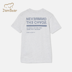 Sustainable boys tshirts print children tshirt organic cotton kids tee shirt eco friendly children tee