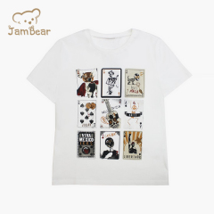 organic cotton t shirt kids sustainable kids t shirt printing eco friendly short sleeve t shirt children kids