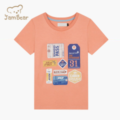 organic cotton t shirt kids sustainable kids t shirt printing eco friendly short sleeve t shirt children kids