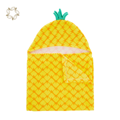 Organic cotton baby hooded bath towels sustainable baby infant bath towel eco friendly hooded baby towel