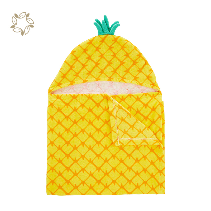 Organic cotton baby hooded bath towels sustainable baby infant bath towel eco friendly hooded baby towel