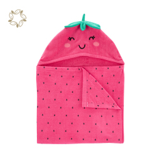 Organic cotton baby hooded bath towels sustainable baby infant bath towel eco friendly hooded baby towel
