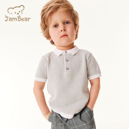 Sustainable kids polo shirt organic cotton polo shirts for kids eco friendly children polo t shirt