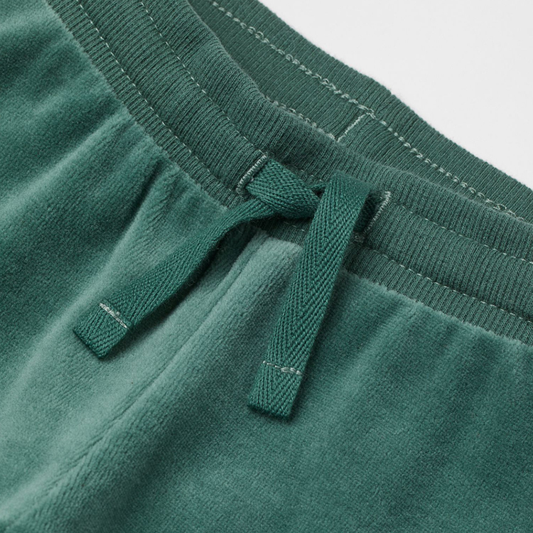 Natural Baby sweatshirt and joggers set Velour Relaxed children top and Leggings Organic Cotton baby sportswear
