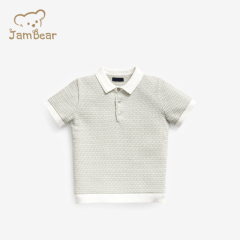 Sustainable kids polo shirt organic cotton polo shirts for kids eco friendly children polo t shirt