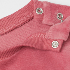 Natural Baby sweatshirt and joggers set Velour Relaxed children top and Leggings Organic Cotton baby sportswear