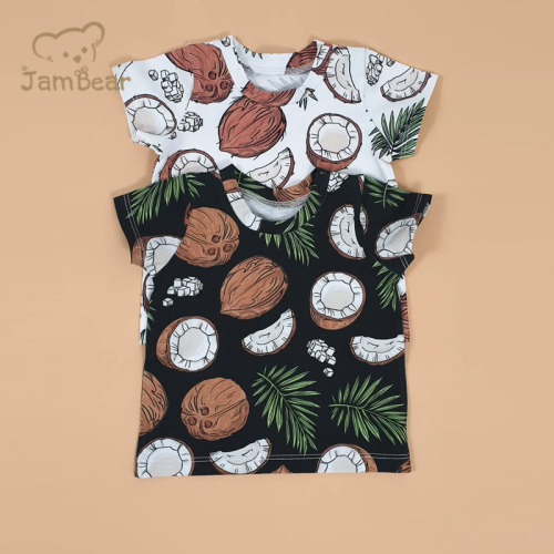 Eco friendly baby t shirt printing sustainable toddler cotton tshirt print organic cotton toddler tshirt