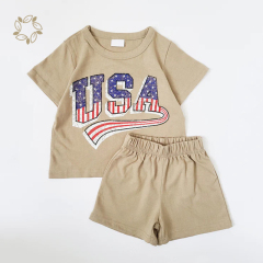 Organic bamboo toddler t shirt and shorts sustainable toddler shorts set eco friendly toddler clothing set
