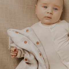 Muslin baby Swaddle Blanket Eco-friendly newbron gauze wrap organic cotton baby Thin blanket