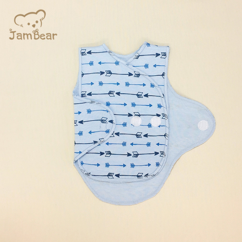 100% Organic cotton newborn NICU friendly wrap set eco friendly premature baby clothes sustainable premature baby incubator vest
