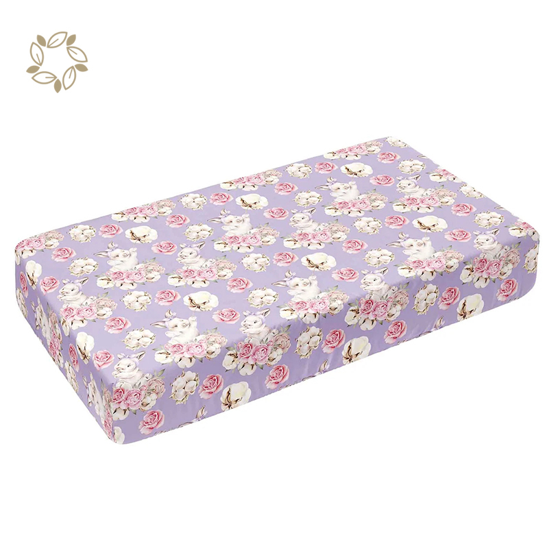 Sustainable bamboo Crib Sheet organic bamboo infant crib sheet eco friendly newborn bamboo crib sheet