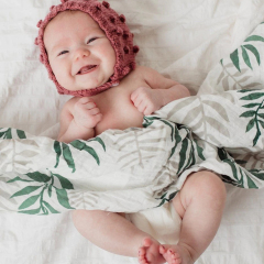 Organic Muslin Swaddle Blanket Baby anti-shock towel organic cotton baby Thin gauze wrap Newborn Swaddle Blankets