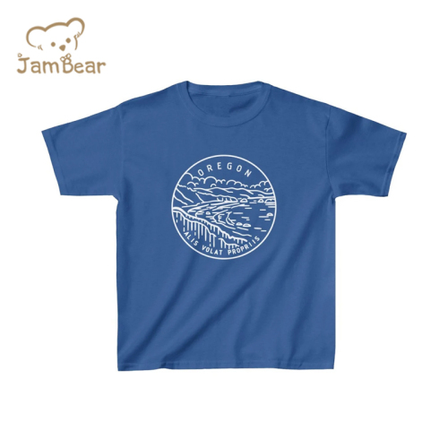 Organic cotton t shirt kids eco friendly t shirt children kids sustainable t-shirt children cotton kids tee