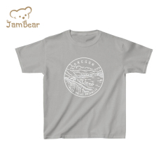 Organic cotton t shirt kids eco friendly t shirt children kids sustainable t-shirt children cotton kids tee