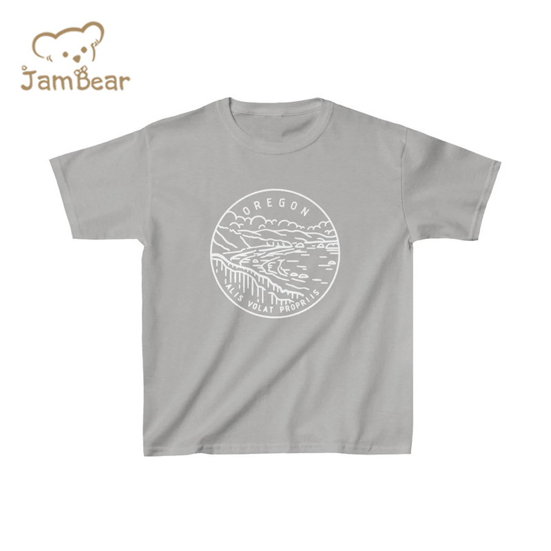 Organic cotton t shirt kids eco friendly t shirt children kids sustainable t-shirt children cotton kids tee