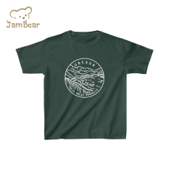 Organic cotton t shirt kids eco friendly t shirt children kids sustainable t-shirt children cotton kids tee