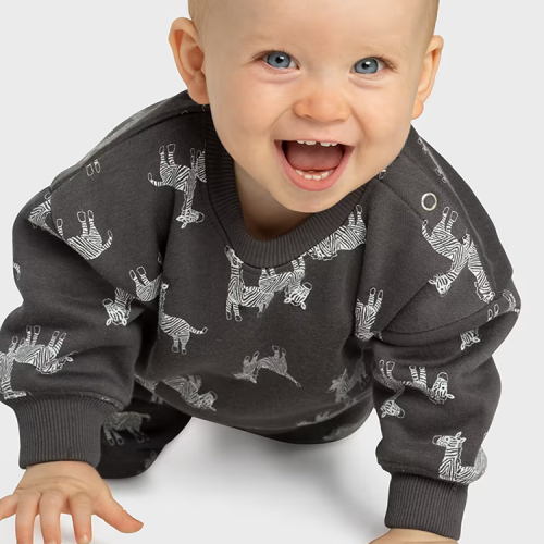 Toddler boy sweatshirt custom crewneck sweatshirts Organic cotton kid pullover baby printed fleece sweatshirts
