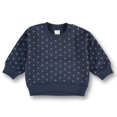 Toddler boy sweatshirt custom crewneck sweatshirts Organic cotton kid pullover baby printed fleece sweatshirts