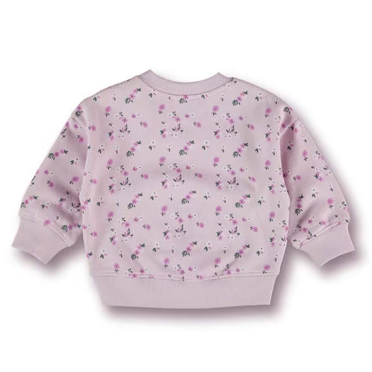 Printed fleece Toddler sweatshirts Organic cotton kid pullover Eco-friendly Crew Neck Pullover