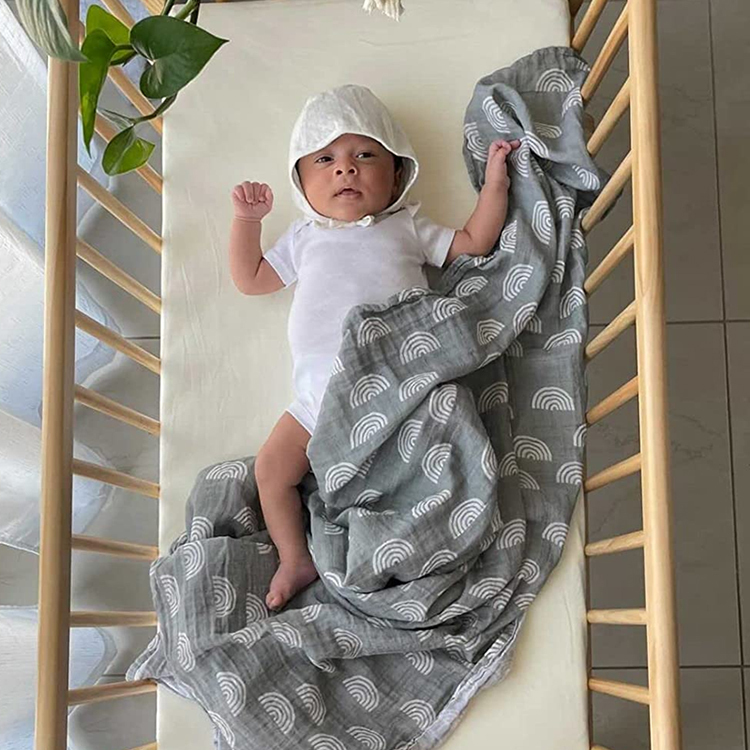 Baby blanket swaddle Organic Cotton Muslin Baby Swaddle Blanket Set Baby swaddle Muslin Thin blanket
