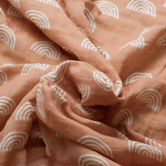 Organic Cotton Baby Muslin Swaddle Blanket Set Newborn Receiving Blanket Eco-friendly newbron gauze wrap