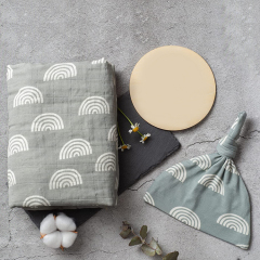 Baby blanket swaddle Organic Cotton Muslin Baby Swaddle Blanket Set Baby swaddle Muslin Thin blanket