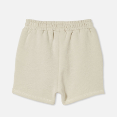 Organic Fleece toddler Shorts organic cotton children short sweatpants Sustainable baby girl shorts