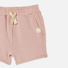 Organic Fleece toddler Shorts organic cotton children short sweatpants Sustainable baby girl shorts