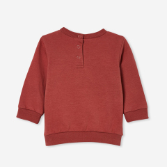 Custom crewneck sweatshirts organic cotton kid pullover Eco-friendly Toddler fleece boy sweatshirt