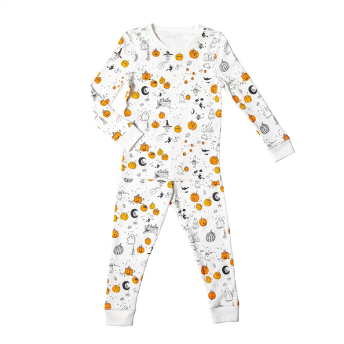 Toddler Halloween Pajamas children halloween jammies kids Loungewear organic cotton kids pyjamas pjs for kid