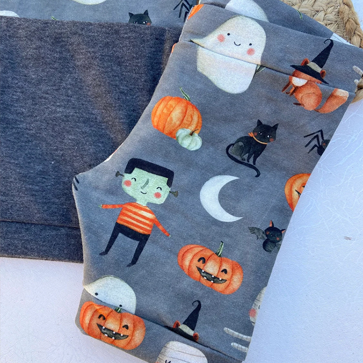 Organic Cotton halloween pajamas for kids infant Jamms kids halloween jammies kids Loungewear two piece baby sleepers