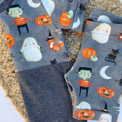 Organic Cotton halloween pajamas for kids infant Jamms kids halloween jammies kids Loungewear two piece baby sleepers