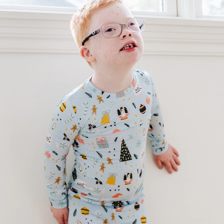 Bamboo pajamas kids baby sleep suit set lounge wear set for kids children bamboo pyjama custom baby pajamas